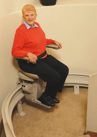 Indy Curve Residential Stair Lift