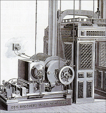 elevator otis elisha steam history industrial company safety revolution invented break 1861 elevators modern siemens von miles invention electric werner
